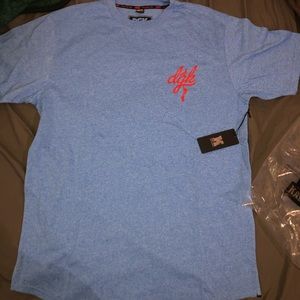 DGK schoolyard custom T (blue heather) ⚠️